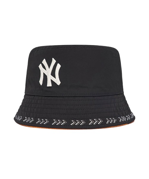 Lafayette（ラファイエット）の「エムエルビー【MLB】- ニューヨーク・ヤンキース バケットハット【New York Yankees Revisible Bucket Hat 3AHT06126】（ハット・レディース・ブラック・57）」の2枚目の写真