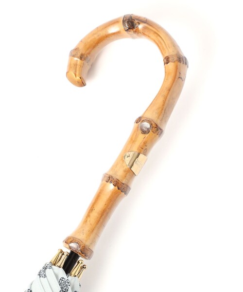 MACKINTOSH PHILOSOPHY（ﾏｯｷﾝﾄｯｼｭ ﾌｨﾛｿﾌｨｰ）の「ラッケンブースバンブー長傘（長傘・レディース・ネイビー/グレー系その他・FREE）」の4枚目の写真