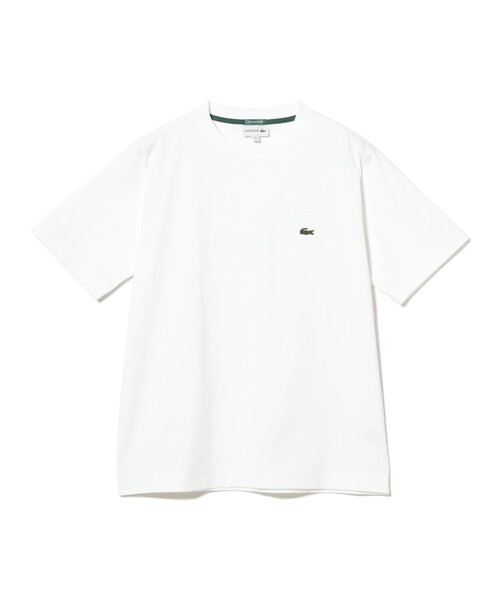 LACOSTE(ラコステ)の「【別注】LACOSTE / バッジ Tシャツ(Tシャツ/カットソー・メンズ・ブラック/ピンク/ホワイト/ネイビー・5/4/3/2/1)」の9枚目の写真
