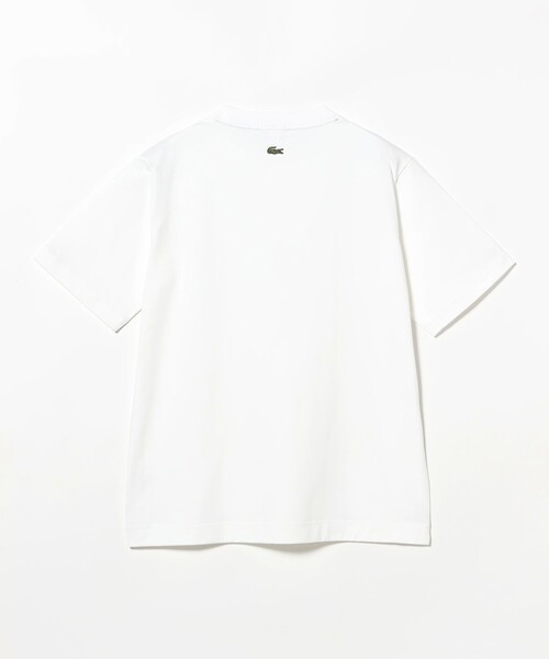 LACOSTE(ラコステ)の「【別注】LACOSTE / バッジ Tシャツ(Tシャツ/カットソー・メンズ・ブラック/ピンク/ホワイト/ネイビー・5/4/3/2/1)」の10枚目の写真