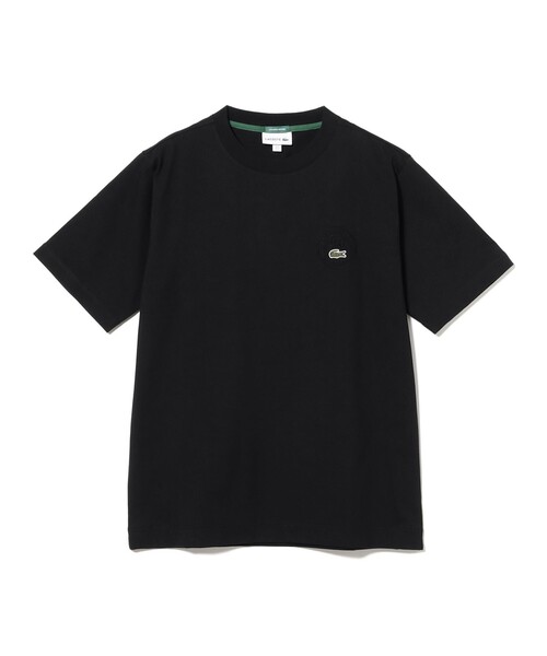 LACOSTE(ラコステ)の「【別注】LACOSTE / バッジ Tシャツ(Tシャツ/カットソー・メンズ・ブラック/ピンク/ホワイト/ネイビー・5/4/3/2/1)」の12枚目の写真