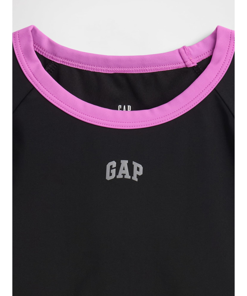 GAP（ギャップ）の「ラッシュガード 水着 2ピース (キッズ)（水着・キッズ・ブラック/ピンク・110cm/120cm/130cm/140cm/150cm）」の5枚目の写真