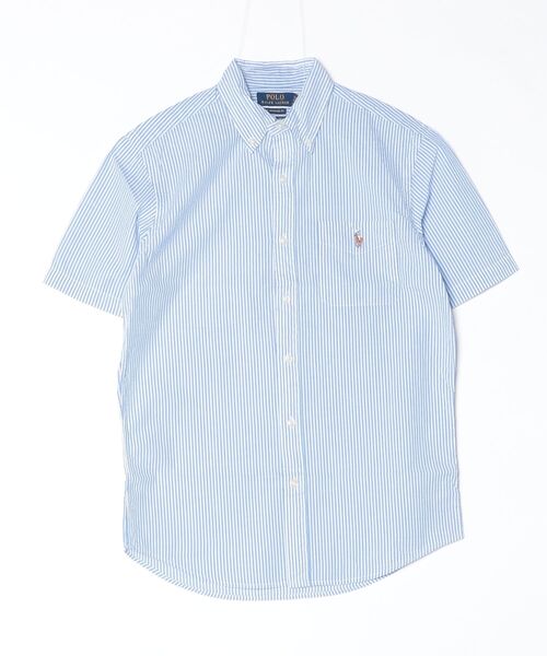 POLO RALPH LAUREN（ポロ ラルフ ローレン）の「RL プレップスター クラシック フィット シアサッカー シャツ（シャツ/ブラウス・メンズ・ブルー・L/S/M/XXL/XS/XL）」の5枚目の写真