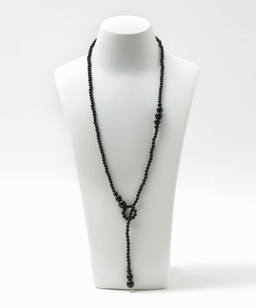 Steven Alan（スティーブンアラン）の「＜SASKIA DIEZ＞DROP LASSO NECKLACE/ネックレス（ネックレス・レディース・ブラック・FREE）」の6枚目の写真