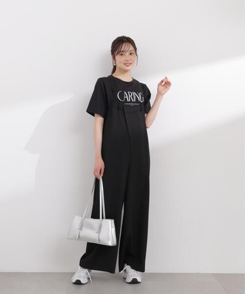 PROPORTION BODY DRESSING(プロポーションボディドレッシング)の「【加藤栞さん着用】<a>バックタックサロペット / 1216149400(サロペット/オーバーオール・レディース・ブラウン/ブラック・MEDIUM/P/S)」の8枚目の写真