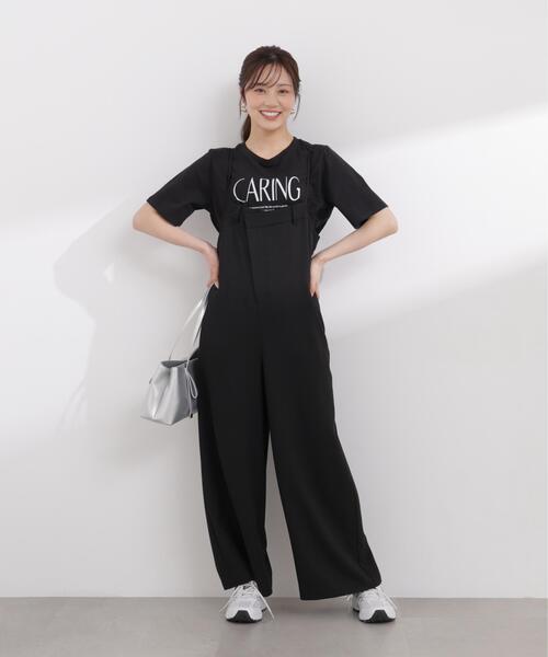 PROPORTION BODY DRESSING(プロポーションボディドレッシング)の「【加藤栞さん着用】<a>バックタックサロペット / 1216149400(サロペット/オーバーオール・レディース・ブラウン/ブラック・MEDIUM/P/S)」の9枚目の写真