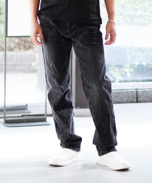 NICOLE selection（ニコルセレクション）の「ヨコ黒ストレッチツイル＆ストレッチデニムパンツ（その他パンツ）」