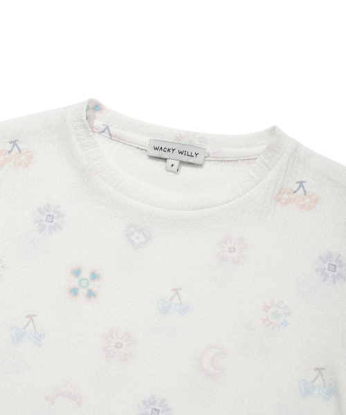 Wacky WiLLy（ワッキーウィリー）の「ウィメンズシワパターンロングスリーブパターン（Tシャツ/カットソー・レディース・その他・F）」の7枚目の写真
