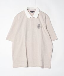 TOMMY HILFIGER | バックグラフィックリラックスポロシャツ(ポロシャツ)