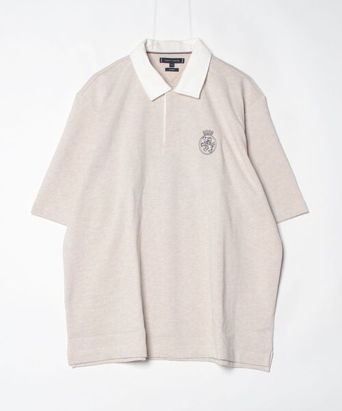 TOMMY HILFIGER(トミーヒルフィガー)の「バックグラフィックリラックスポロシャツ(ポロシャツ・メンズ・ホワイト・LARGE/SMALL/X-LARGE/MEDIUM)」の1枚目の写真
