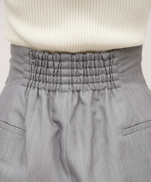 ROYAL PARTY（ロイヤルパーティー）の「ラインストーンタックワイドパンツ（その他パンツ・レディース・グレー/ブラック/ピンク・FREE）」の14枚目の写真