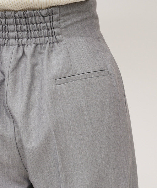 ROYAL PARTY（ロイヤルパーティー）の「ラインストーンタックワイドパンツ（その他パンツ・レディース・グレー/ブラック/ピンク・FREE）」の16枚目の写真