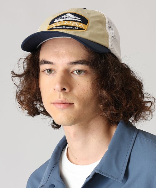 Columbia(コロンビア)の「Columbia/ ドースワリプスベンドメッシュキャップ /コロンビア(キャップ・レディース・ベージュ/ネイビー/ブラック・ONE SIZE)」の1枚目の写真