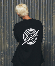 KALAPATTHAR（カラパタール）の「KP Signature Logo Loosefit Long Sleeve - BLACK（Tシャツ/カットソー）」