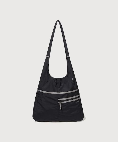 COVERNAT(カバーナット)の「LIGHT NYLON ECO BAG(エコバッグ/サブバッグ・メンズ・アイボリー/ブラック・FREE)」の11枚目の写真