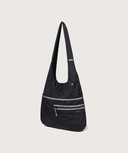 COVERNAT(カバーナット)の「LIGHT NYLON ECO BAG(エコバッグ/サブバッグ・メンズ・アイボリー/ブラック・FREE)」の13枚目の写真