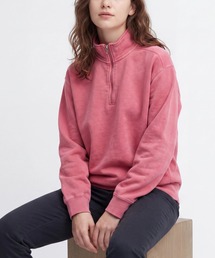 【T18】【Comfort Colors/コンフォートカラーズ】Unisex Garment-Dyed Quarter-Zip Sweatshirt
