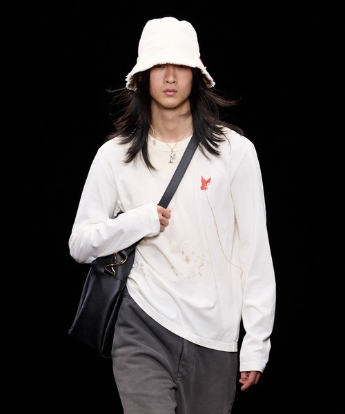 MASU（エムエーエスユー）の「【M A S U】ESCARGOT HAT（Tシャツ/カットソー・メンズ・ブラック/ホワイト・FREE）」の3枚目の写真