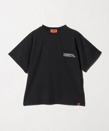 UNIVERSAL OVERALL（ユニバーサルオーバーオール）の「【別注】＜UNIVERSAL OVERALL＞ロゴ Tシャツ / キッズ  140cm-160cm（Tシャツ/カットソー）」