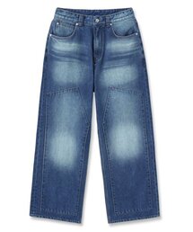 NOUN（ノウン）の「patched denim pants (mid blue)（デニムパンツ）」