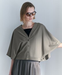 ICB（アイシービー）の「フライスリーブ Vネックカーディガン（カーディガン/ボレロ）」