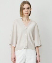 ICB（アイシービー）の「フライスリーブ Vネックカーディガン（カーディガン/ボレロ）」