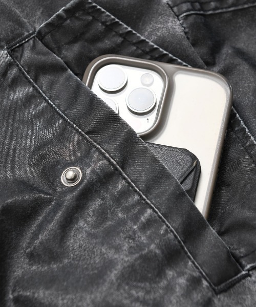 SILVER BULLET(シルバーバレット)の「『SILVER BULLET SELECT/シルバーバレットセレクト』製品染めMA-1JKT(MA-1・メンズ・ライトグレー/ブラック・L/M)」の18枚目の写真