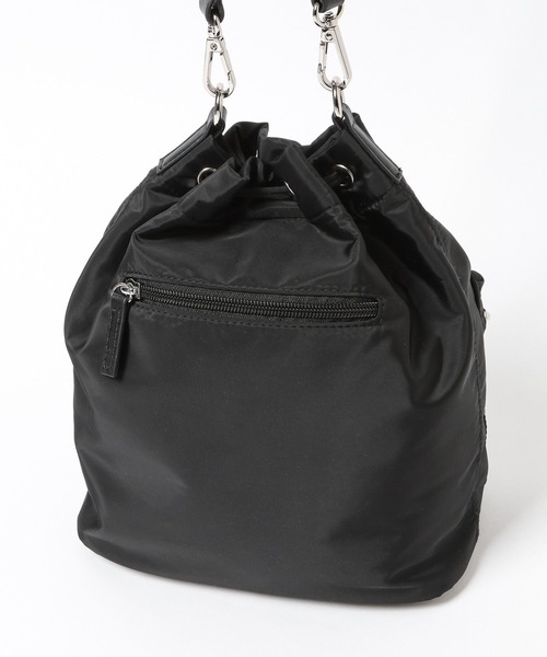 LOWRYS FARM（ローリーズファーム）の「ポケツキキンチャクＢＡＧ 675929（ショルダーバッグ・レディース・アイボリー/ブラック・FREE）」の12枚目の写真