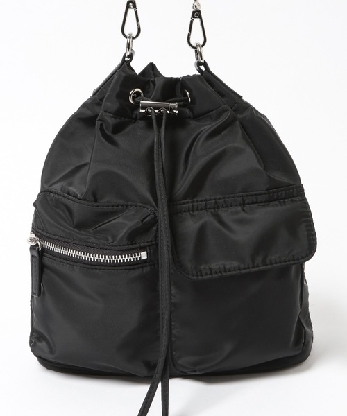 LOWRYS FARM（ローリーズファーム）の「ポケツキキンチャクＢＡＧ 675929（ショルダーバッグ・レディース・アイボリー/ブラック・FREE）」の13枚目の写真