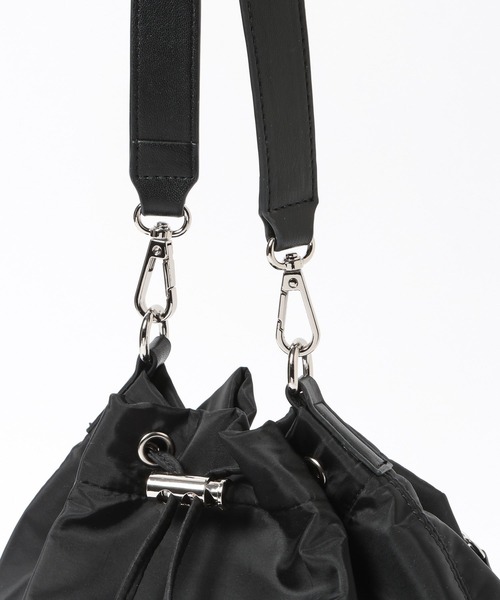 LOWRYS FARM（ローリーズファーム）の「ポケツキキンチャクＢＡＧ 675929（ショルダーバッグ・レディース・アイボリー/ブラック・FREE）」の15枚目の写真