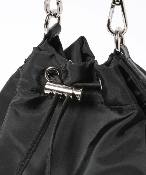 LOWRYS FARM（ローリーズファーム）の「ポケツキキンチャクＢＡＧ 675929（ショルダーバッグ・レディース・アイボリー/ブラック・FREE）」の16枚目の写真