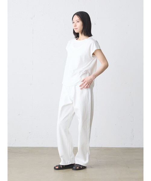 MidiUmi(ミディウミ)の「MidiUmi フレンチスリーブプルオーバー(Tシャツ/カットソー・レディース・オフホワイト・FREE)」の11枚目の写真