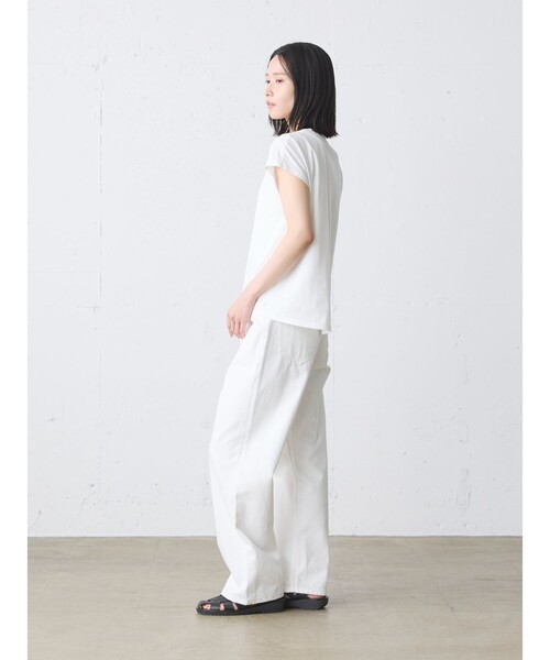 MidiUmi(ミディウミ)の「MidiUmi フレンチスリーブプルオーバー(Tシャツ/カットソー・レディース・オフホワイト・FREE)」の12枚目の写真