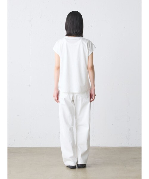 MidiUmi(ミディウミ)の「MidiUmi フレンチスリーブプルオーバー(Tシャツ/カットソー・レディース・オフホワイト・FREE)」の13枚目の写真