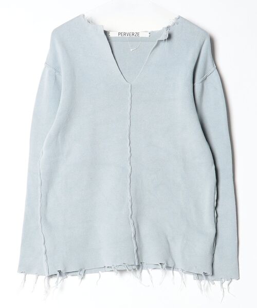 PERVERZE Tシャツ・カットソー レディース PERVERZE（パーバーズ）の「Slip Neck Over Tee（Tシャツ/カットソー