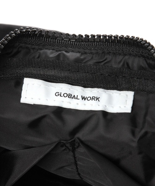 GLOBAL WORK(グローバルワーク)の「撥水パッカブルショルダー/660209(ショルダーバッグ・メンズ・オフホワイト/チャコールグレー/グリーン/ブラック/パープル・FREE)」の16枚目の写真
