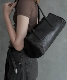 Ritzy | レザー シリンダーハンドバッグ(ハンドバッグ)