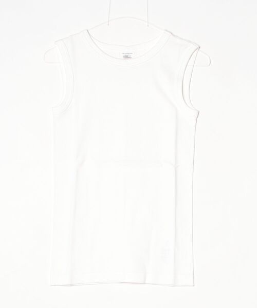 THE SHINZONE（ザ　シンゾーン）の「CIRCULAR RIB SLEEVELESS 24MMSCU07（タンクトップ・レディース・グレー/ホワイト/グリーン/ブラック・FREE）」の6枚目の写真