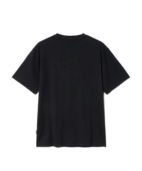 YALE(イェール)の「ツートンアーチ半袖Tシャツブラック/ロイヤルブルー(Tシャツ/カットソー・レディース・その他・LARGE/MEDIUM/SMALL/X-LARGE)」の2枚目の写真