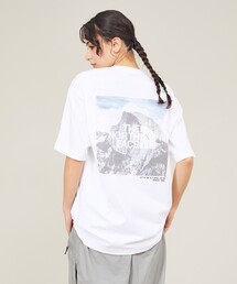 【THE NORTH FACE/ノースフェイス】TFN NT32657 / ハーフドームデジタルスクエアロゴTシャツ / ユニセックス