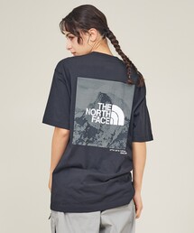 【THE NORTH FACE/ノースフェイス】TFN NT32657 / ハーフドームデジタルスクエアロゴTシャツ / ユニセックス