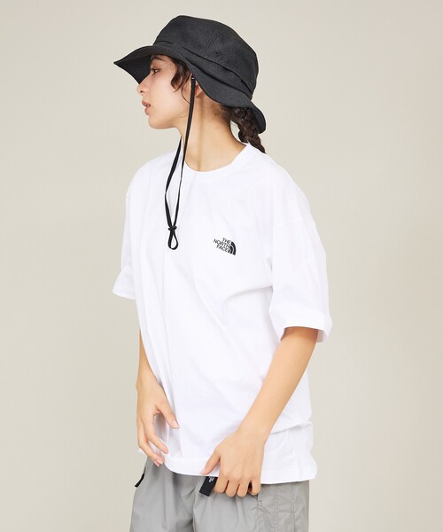 THE NORTH FACE(ザノースフェイス)の「【THE NORTH FACE/ノースフェイス】TFN NT32657 / ハーフドームデジタルスクエアロゴTシャツ / ユニセックス(Tシャツ/カットソー・メンズ・ホワイト/ブラック・M/XL/L)」の15枚目の写真