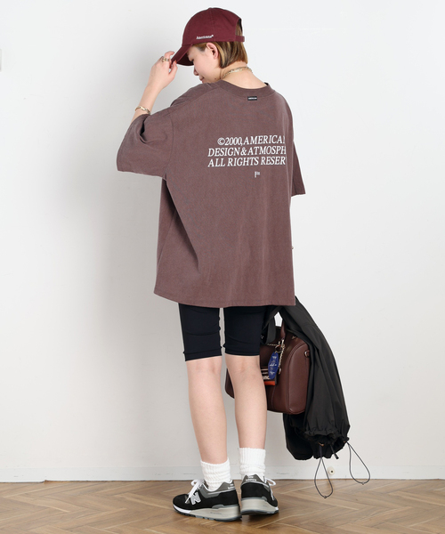 AMERICANA(アメリカーナ)の「【AMERICANA/アメリカーナ】別注EMBROIDERY BIKER SHORTS(その他パンツ・レディース・ブラック・FREE)」の6枚目の写真