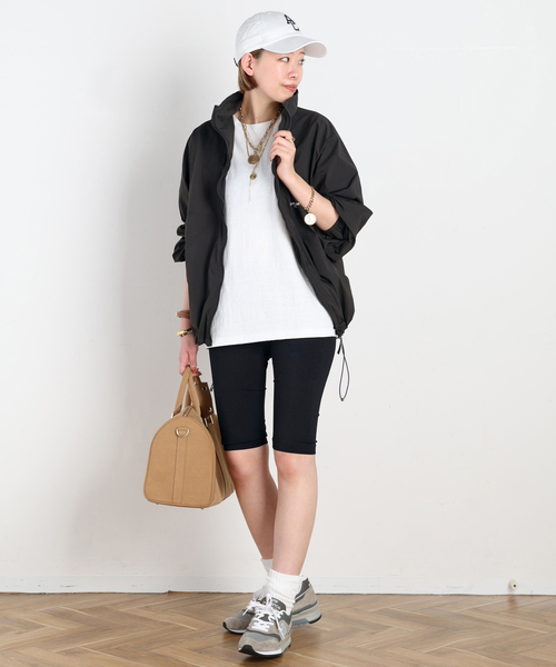 AMERICANA(アメリカーナ)の「【AMERICANA/アメリカーナ】別注EMBROIDERY BIKER SHORTS(その他パンツ・レディース・ブラック・FREE)」の10枚目の写真