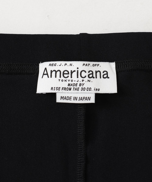 AMERICANA(アメリカーナ)の「【AMERICANA/アメリカーナ】別注EMBROIDERY BIKER SHORTS(その他パンツ・レディース・ブラック・FREE)」の19枚目の写真
