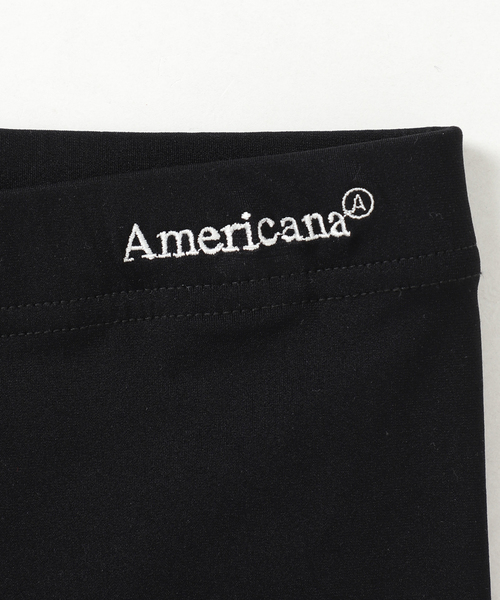 AMERICANA(アメリカーナ)の「【AMERICANA/アメリカーナ】別注EMBROIDERY BIKER SHORTS(その他パンツ・レディース・ブラック・FREE)」の20枚目の写真