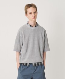 BEAUTY&YOUTH UNITED ARROWS | ダイアゴナル ウェーブ パターン クルーネック ニット(ニット/セーター)