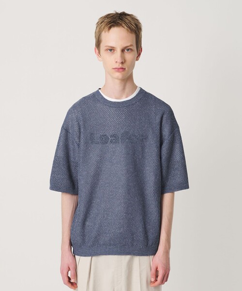 BEAUTY&YOUTH UNITED ARROWS(ビューティーアンドユースユナイテッドアローズ)の「ダイアゴナル ウェーブ パターン クルーネック ニット(ニット/セーター・メンズ・ダークグレー/ライトグレー/コバルトブルー・XL/M/S/L)」の11枚目の写真