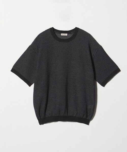 BEAUTY&YOUTH UNITED ARROWS(ビューティーアンドユースユナイテッドアローズ)の「ダイアゴナル ウェーブ パターン クルーネック ニット(ニット/セーター・メンズ・ダークグレー/ライトグレー/コバルトブルー・XL/M/S/L)」の5枚目の写真