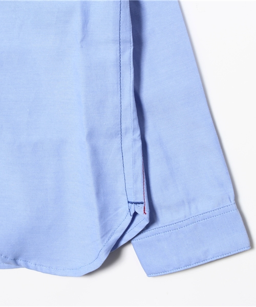 Tappet（タペット）の「[110-150］シャンブレーボタンダウンシャツ（シャツ/ブラウス・キッズ・ブルー/オフホワイト/ピンク・120cm/110cm/130cm/140cm/150cm）」の6枚目の写真